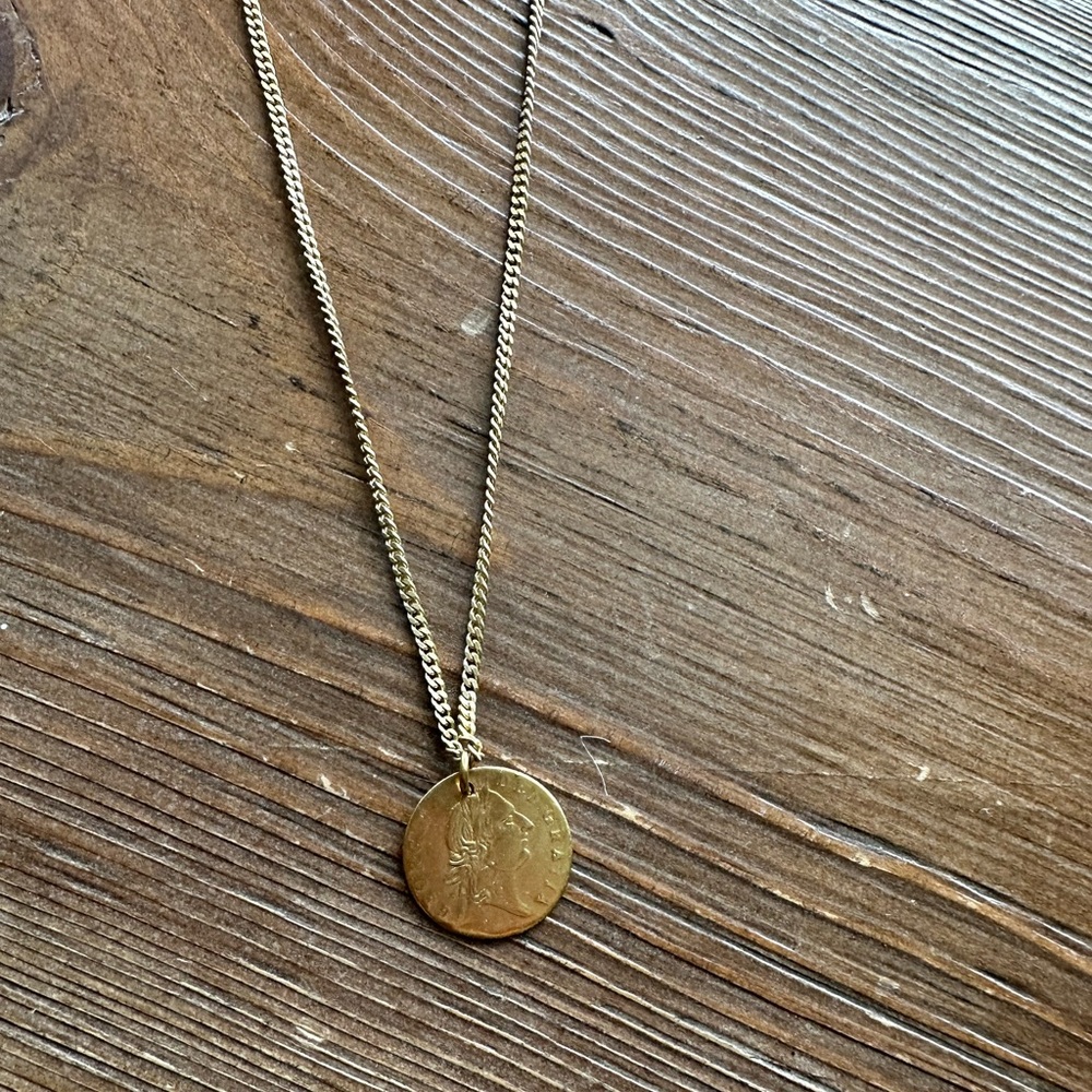 Electric Picks Royal Flush Coin Necklace